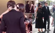 Kaia Gerber and Lewis Pullman's Romantic Venice Getaway: Model Goes Braless in Stunning Black Dress