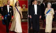 Kate's Poignant Tribute: Princess of Wales Stuns in Late Queen's Identical Dress for Powerful 'Mic-Drop' Moment