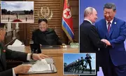 Kim Jong Un's Armoured Train Arrives in China for Anti-NATO Summit with Putin and Xi | Daily Mail
