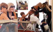 Kim Novak's Venice Boat Mishap: A Near-Tumble at 91 as Jude Law Takes a Spill