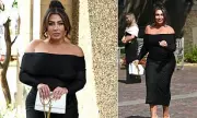 Lauren Goodger Stuns in Figure-Hugging Dress as She Films TOWIE Comeback in Hertfordshire