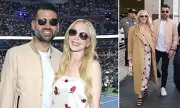 Lindsay Lohan & Husband Bader Shammas Make Rare Public Appearance at US Open | Daily Mail