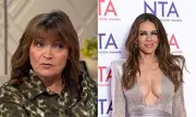 Lorraine Kelly's Playful Dig at Elizabeth Hurley's Daring NTA Gown Steals the Show | ITV Drama