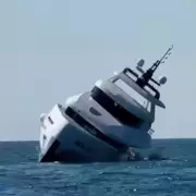 Luxury £1 Million Yacht Sinks Off Turkish Coast in Dramatic Marmaris Marina Mishap