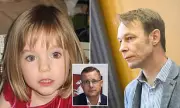 Madeleine McCann Suspect Christian Brueckner Deemed 'Extremely Dangerous' Ahead of Potential Release | Daily Mail