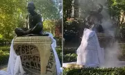 Mahatma Gandhi Statue Defaced with 'Terrorist' Graffiti in London Park