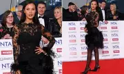 Maya Jama Stuns in Sheer Feather Gown at National Television Awards 2023