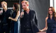 Meghan Markle's 'Clingy' Gesture Towards Prince Harry Sparks Royal Fan Debate at Charity Concert