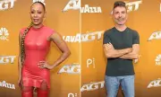 Mel B Sizzles in Skintight Red Leather at AGT Semi-Finals | Dailymail