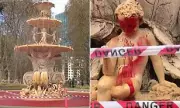Melbourne's Historic Hochgurtel Fountain Vandalised in Brazen Graffiti Attack | Daily Mail