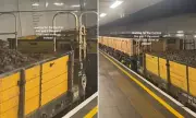 Mystery on the Tube: London Commuters Baffled as Coal Appears on Underground Carriages