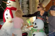 Paris Hilton's Festive Family Fun: Snowman Building Goes Viral in Heartwarming Christmas Video