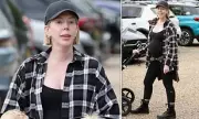 Pregnant Katherine Ryan Glows During Family Day Out As She Hits Back At Hypocrite Thomas Skinner