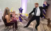 Prince Harry's Heartwarming Sword Fight with Children at WellChild Awards | Royal Visit
