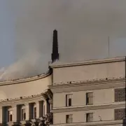 Putin's Missile Barrage Decimates Kyiv: Ukraine's Main Government Building Obliterated in Brazen Attack