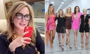 RHONY's Sonja Morgan Spills the Tea on Secret 'Housewives' Group Chat Drama | Daily Mail
