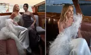 Rosie Huntington-Whiteley & Gemma Chan Dazzle in Venice: Fashion Fireworks at Film Festival