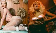 Sabrina Carpenter Stuns in Daring Bedroom Photoshoot | Nearly Nude Visuals for New Single