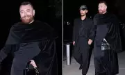 Sam Smith Stuns in Dramatic Black Gown at NYFW, Steps Out with New Beau Christian Cowan
