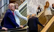 Trump's Infamous Fifth Avenue Escalator Breaks Down Again, Forcing Melania to Use Stairs During UN Visit