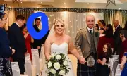 Uninvited Guest Steals the Show: Hilarious Moment Wedding Crasher Photobombs Bride and Groom's Pictures