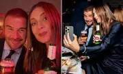 Unrecognisable Tennis Icon Poses With David Beckham & Aryna Sabalenka at Glitzy New York Party | Daily Mail