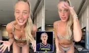 WNBA Star Sophie Cunningham Defies Injury in Viral Bikini TikTok Dance | Daily Mail