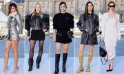 Zendaya Stuns in Metallic Blazer Dress at Louis Vuitton Show With Sophie Turner and Jennifer Connelly | Paris Fashion Week