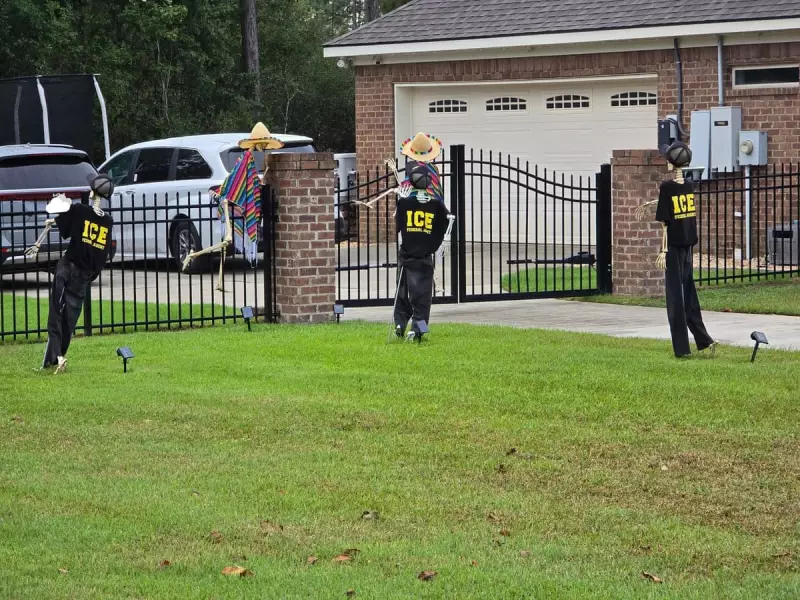 Alabama Sheriff's Racist Halloween Display Sparks ICE Controversy and Public Outrage