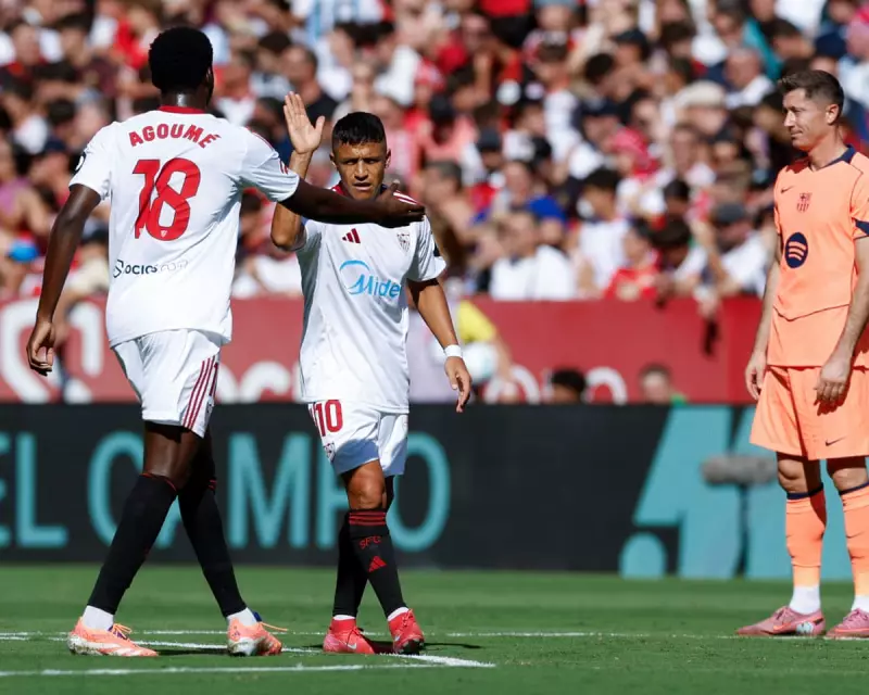 Alexis Sanchez Stuns Barcelona With Masterclass Performance in Sevilla Rout