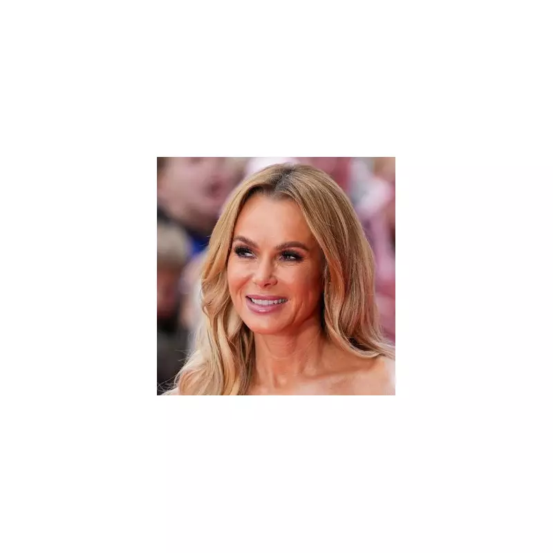 Amanda Holden Stuns London in Daring Sheer Gown at Star-Studded Event