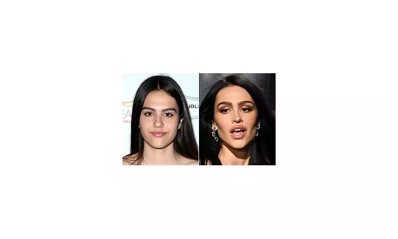 Amelia Gray Hamlin Stuns in Sheer Lace at Victoria's Secret Show Return