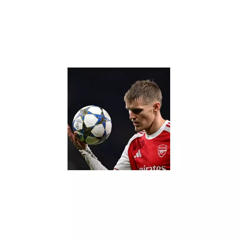 Arsenal Captain Martin Ødegaard Faces Race Against Time for Tottenham Clash After Training Injury Scare