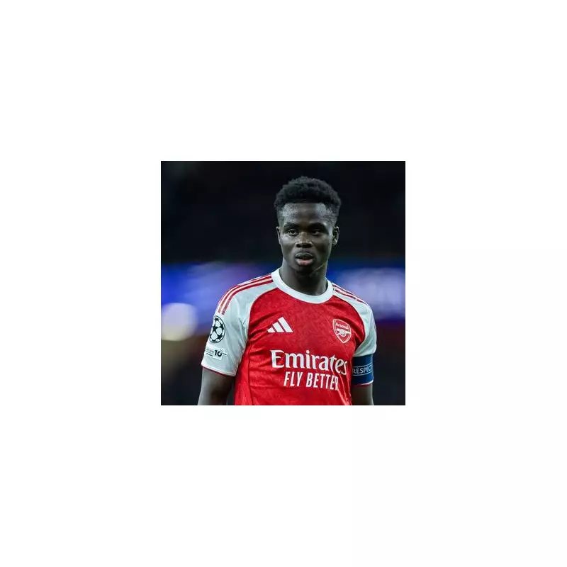 Arsenal's Saka Sidelined: Injury Blow Rocks Gunners' Title Charge