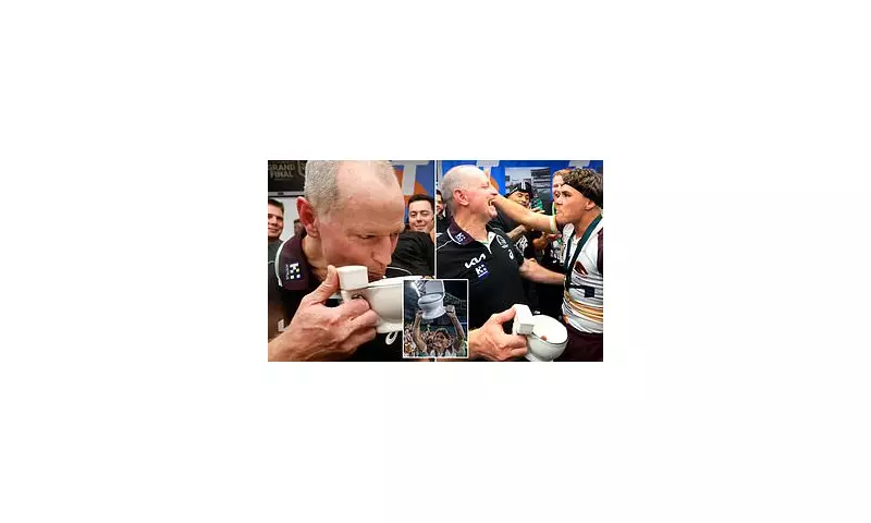 Bizarre Loo Brew: Broncos Coach Michael Maguire's Toilet Sip Goes Viral as Reece Walsh Roasts Hilarious Moment