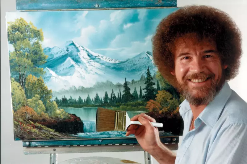 Bob Ross Painting Sells for Staggering Sum in Protest Against PBS Funding Cuts