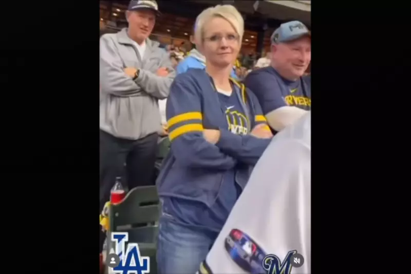 Brewers' Icy Prank on Dodgers Fan Goes Viral: The Chilling Moment Caught on Camera