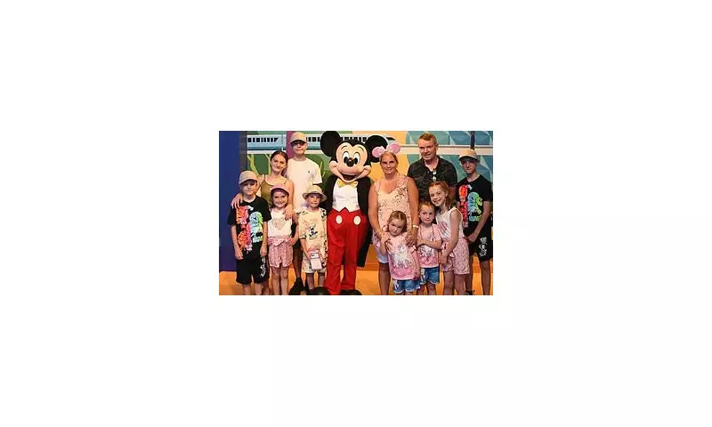 Britain's Largest Family The Radfords Hit With School Fine For Disney World Holiday During Term Time