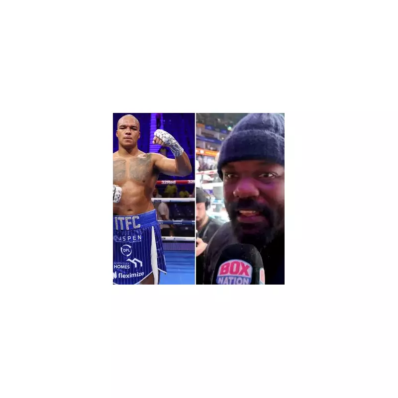 British Boxing Clash: Derek Chisora vs Fabio Wardley Heats Up With Fiery Exchange