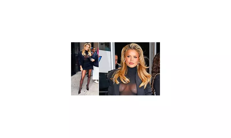 Brooks Nader Turns Heads in Daring Cut-Out Dress During New York Stroll