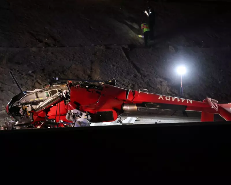 California Highway Miracle: Stranded Motorists Rescued by Helicopter After Terrifying Crash