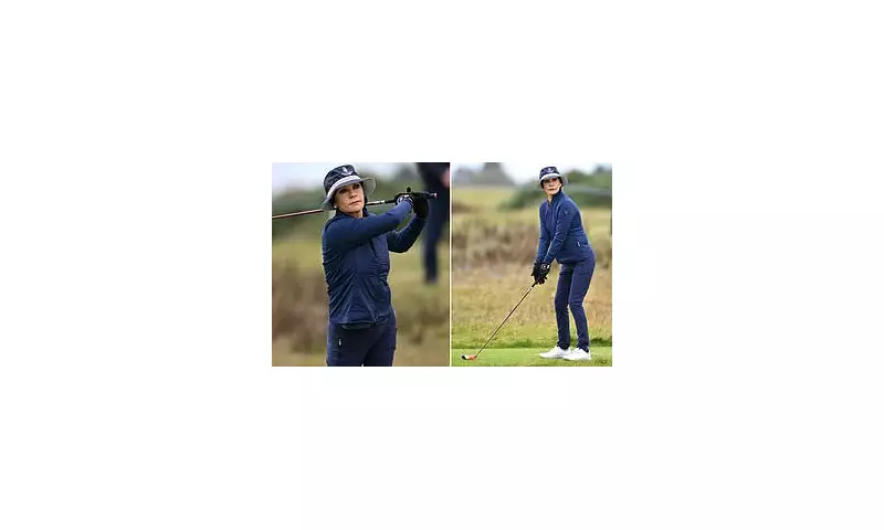 Catherine Zeta-Jones Stuns in Navy Blue at Alfred Dunhill Links Championship | Style Icon at 56