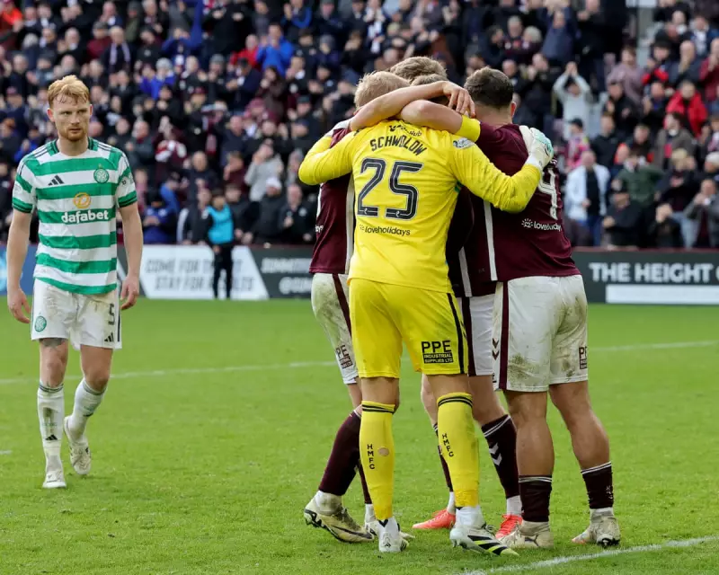 Celtic's Title Hopes Crushed as Hearts Pull Off Dramatic Tynecastle Victory