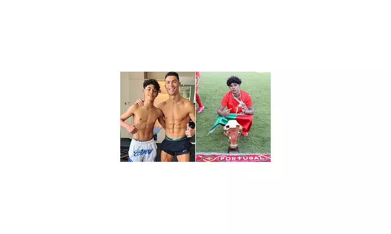 Cristiano Ronaldo Jr Follows in Father's Footsteps as He Makes Portugal U16 Debut