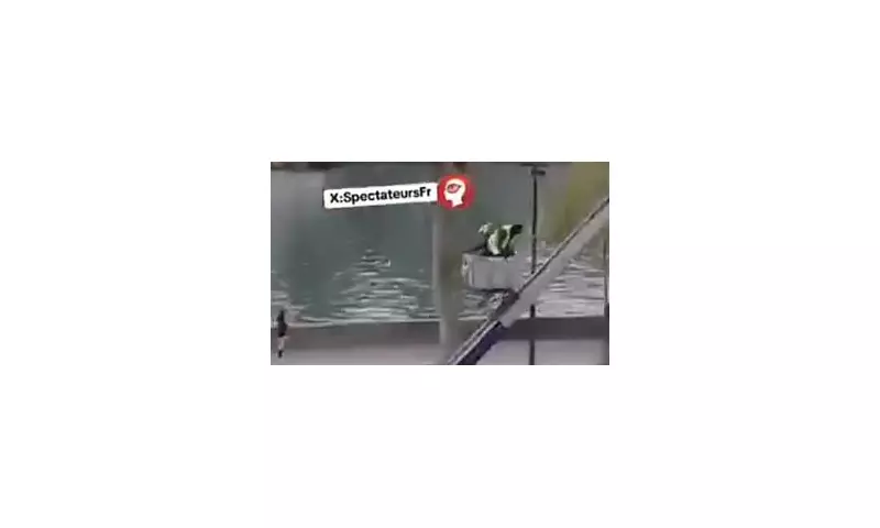 Daring Louvre Heist: Astonishing Footage Reveals Thieves' Mechanical Basket Escape With £76M Jewels