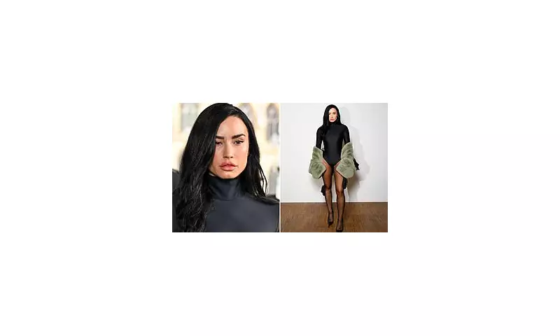Demi Lovato Stuns Paris Fashion Week in Daring Bodysuit with Powerful Message