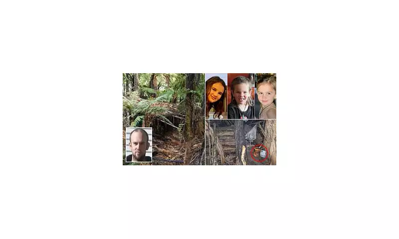 Desperate Search for Missing British Dad Tom Phillips and His Three Children in New Zealand Wilderness Hideout