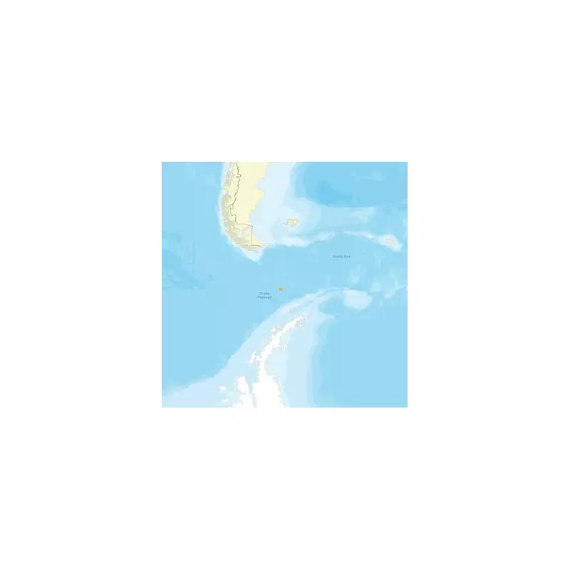 Earthquake Swarm Rattles Drake Passage: Multiple Tremors Strike Near Chile and Antarctica