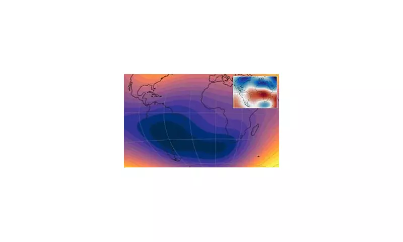 Earth's Magnetic Field Develops Alarming 'Dent' Over South Atlantic - And It's Growing Rapidly