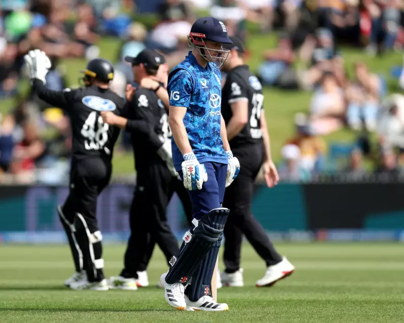 England's Batting Collapse Hands New Zealand Dramatic ODI Victory in Thrilling Encounter